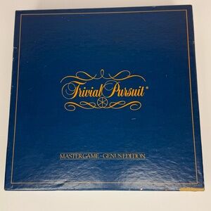 Vintage Trivial Pursuit Master Game Genus Edition 1981 Horn Abbot No.7